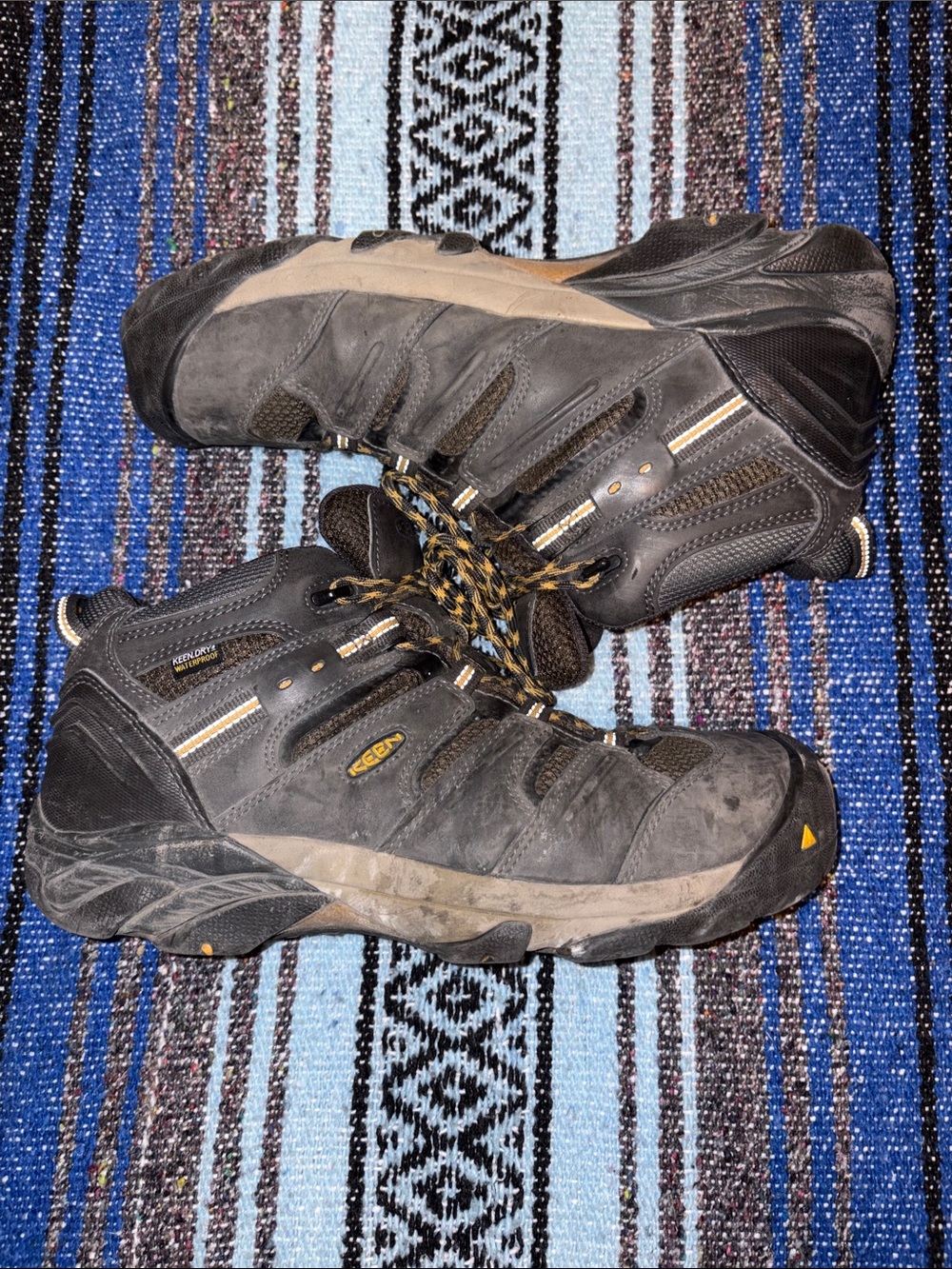 Keen Lansing Mid Steel Toe Work Boot